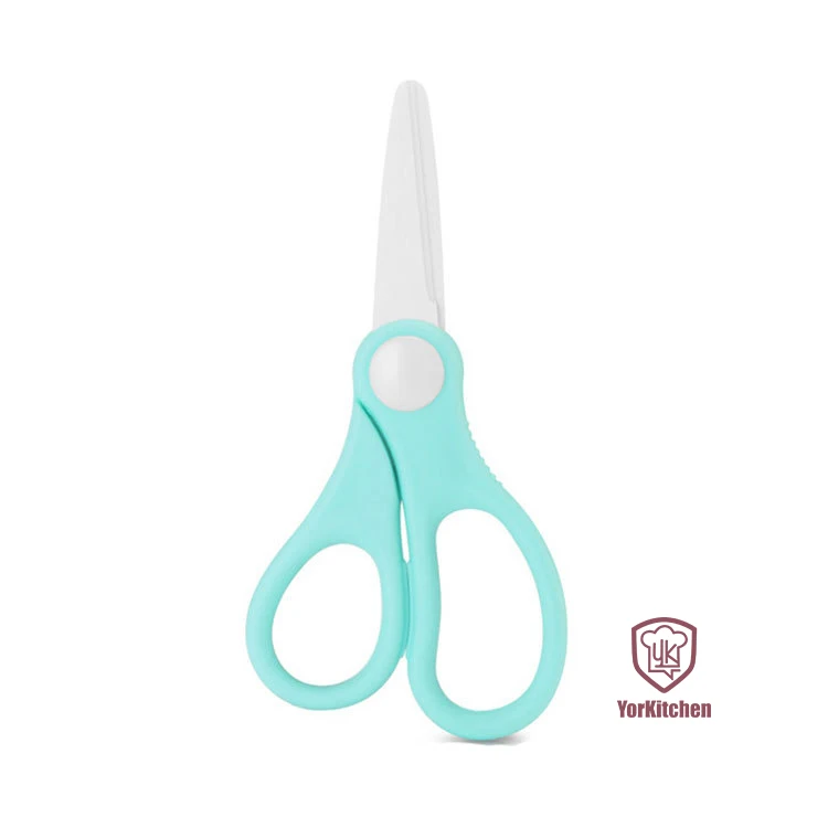 

Kitchen Ceramic Scissors Baby Food Scissors without BPA With Box And Dust Cover