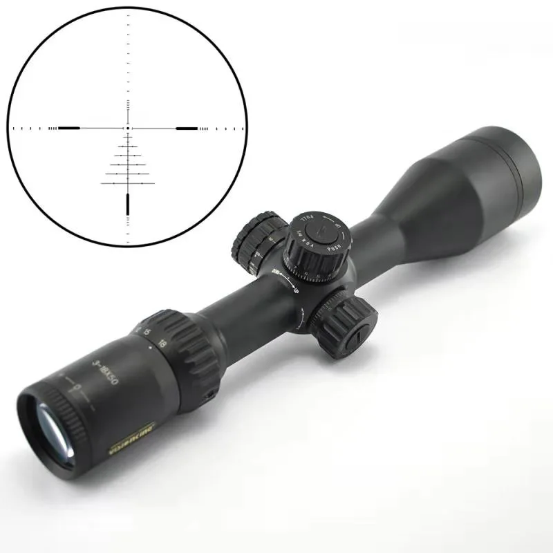 

Visionking Optics Tactical Continental 3-18X50 30mm Tube 1/10mil Large Light Transmission Rifle Scope with Turret Lock System