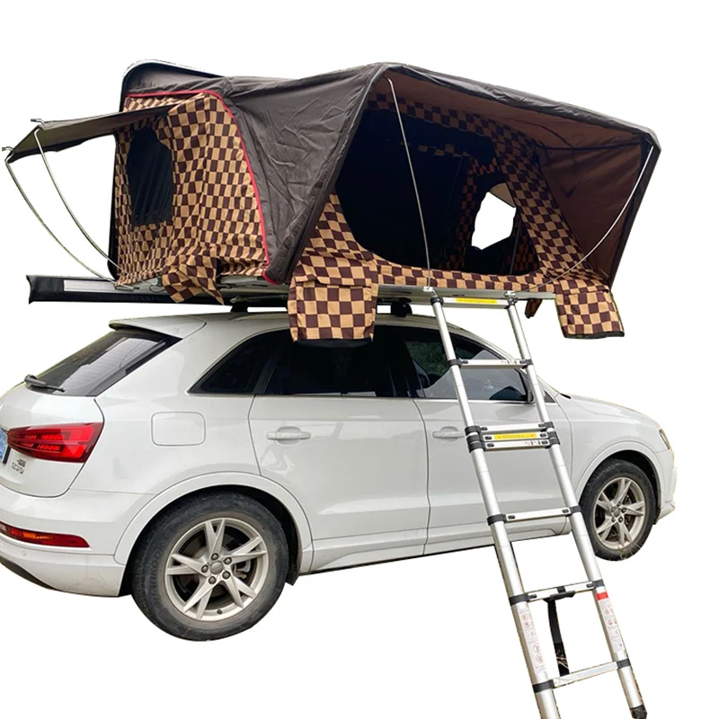 

4WD Rooftop Car Lightweight Water Proof UV Proof Canvas Camping Roof Top Tents for Cars