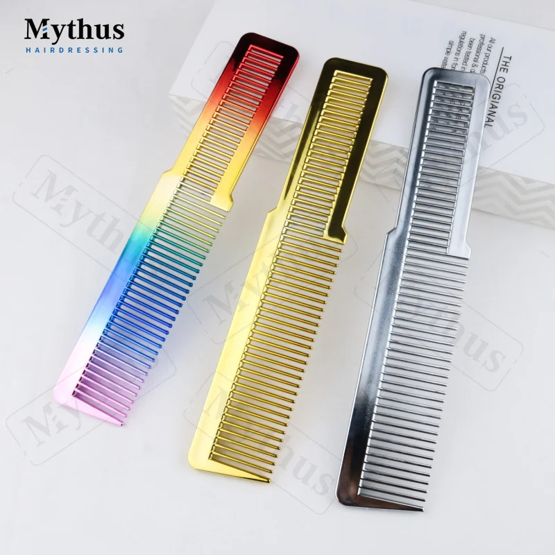 

Electroplating Hair comb home use hair styling comb high temperature resistant clipper comb