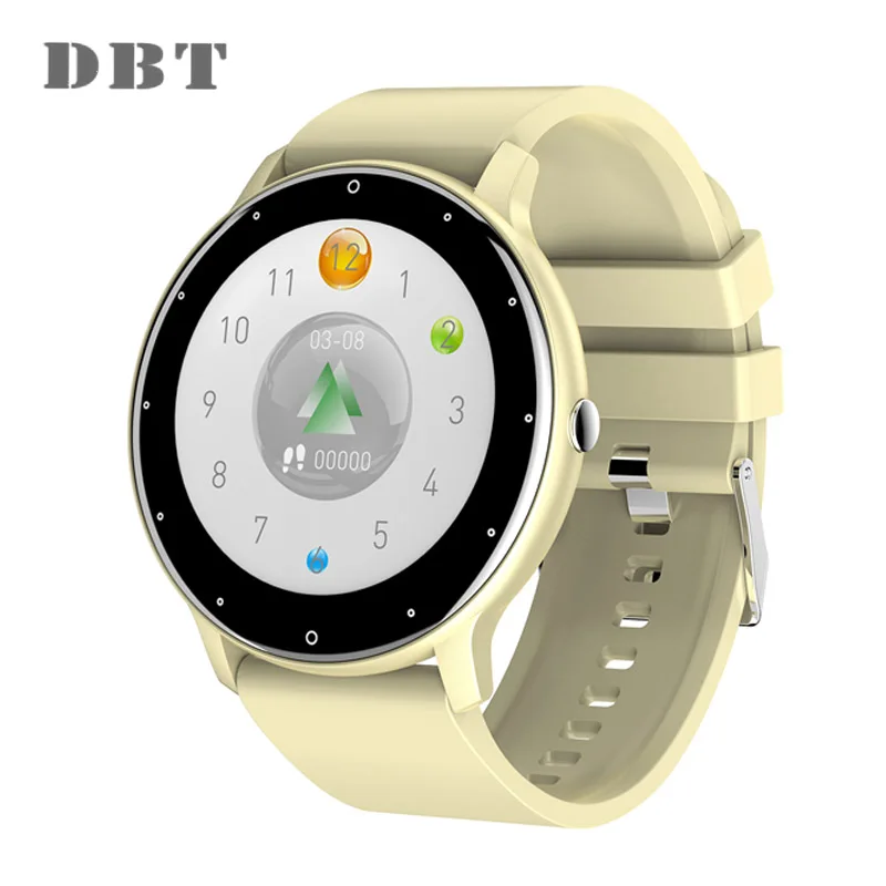 

ZL02 Waterproof 1.28 Inch Round Touch Screen Fitness Smart Bracelet Wristwatch Smartwatch Smart Watch, Black/blue/gold/pink