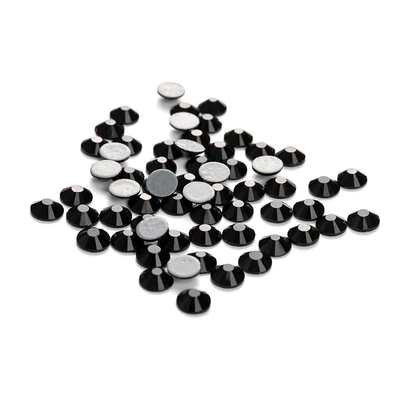 

Honor of crystal SS8 1440pcs/bag Black Crystal Color For Nail Art Bright Hotfix Rhinestones