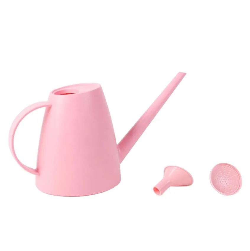 

Sprinkle kettle watering bottle plastic garden long watering pot gardening tools, White, grey,pink,green