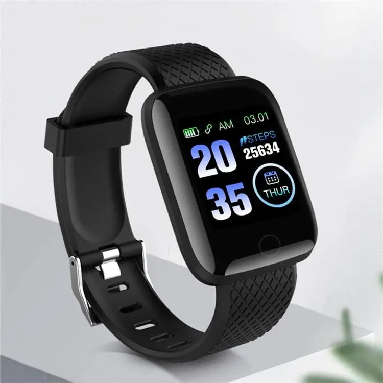 

Hot Selling Smart Bracelet 116 Plus Smartwatch Sport Smart Watch Fitness Watch Tracker Wristband Fitness A6s Smartwatch