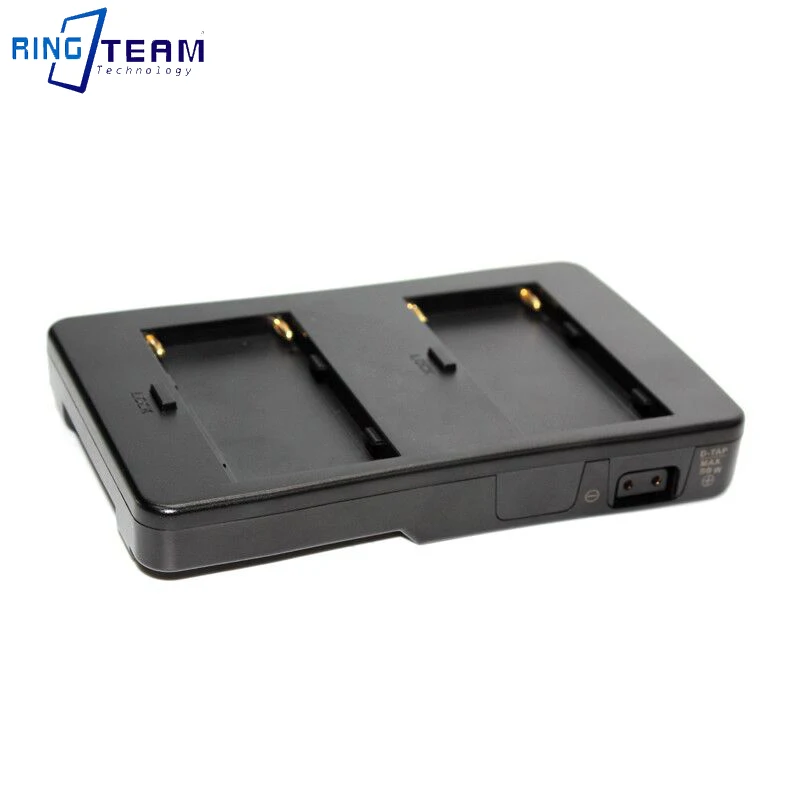 

F2-BP NP-F Battery to V-Mount Battery Converter Adapter Plate Fit NP-F550 F750 F970 for Canon 5D2 DSLR Cam LED Light Monitor