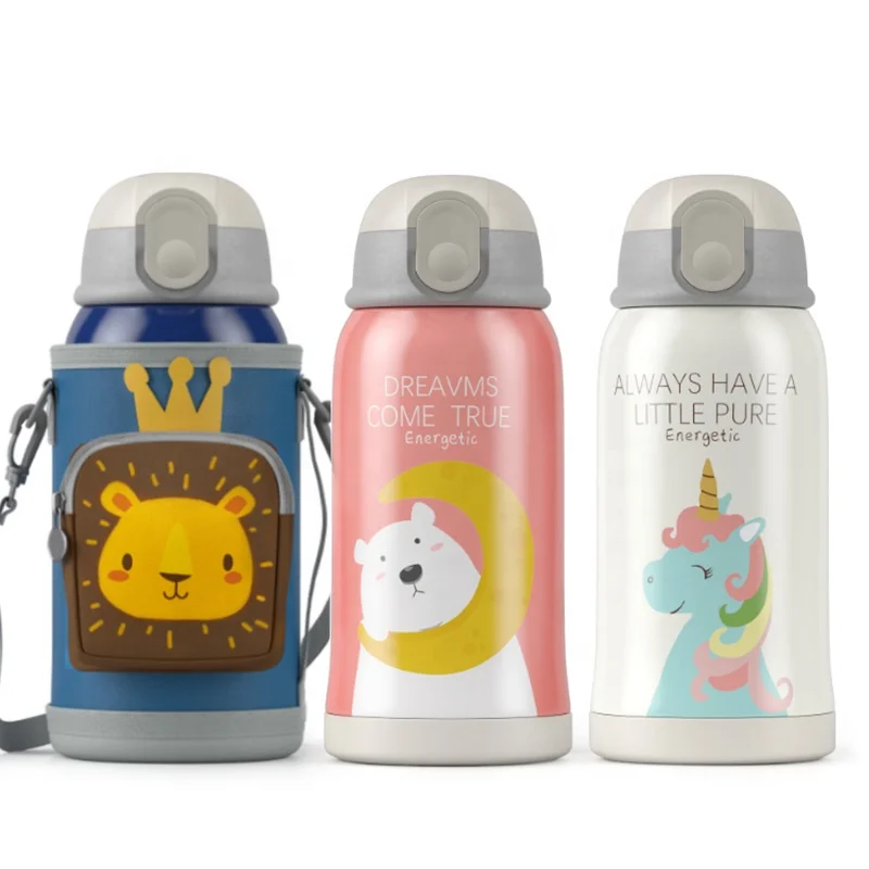 

Large Capacity Stainless Steel 550ML Double Wall Portable Custom BPA Free Back To School Vacuum Kids Insulated Water Bottle