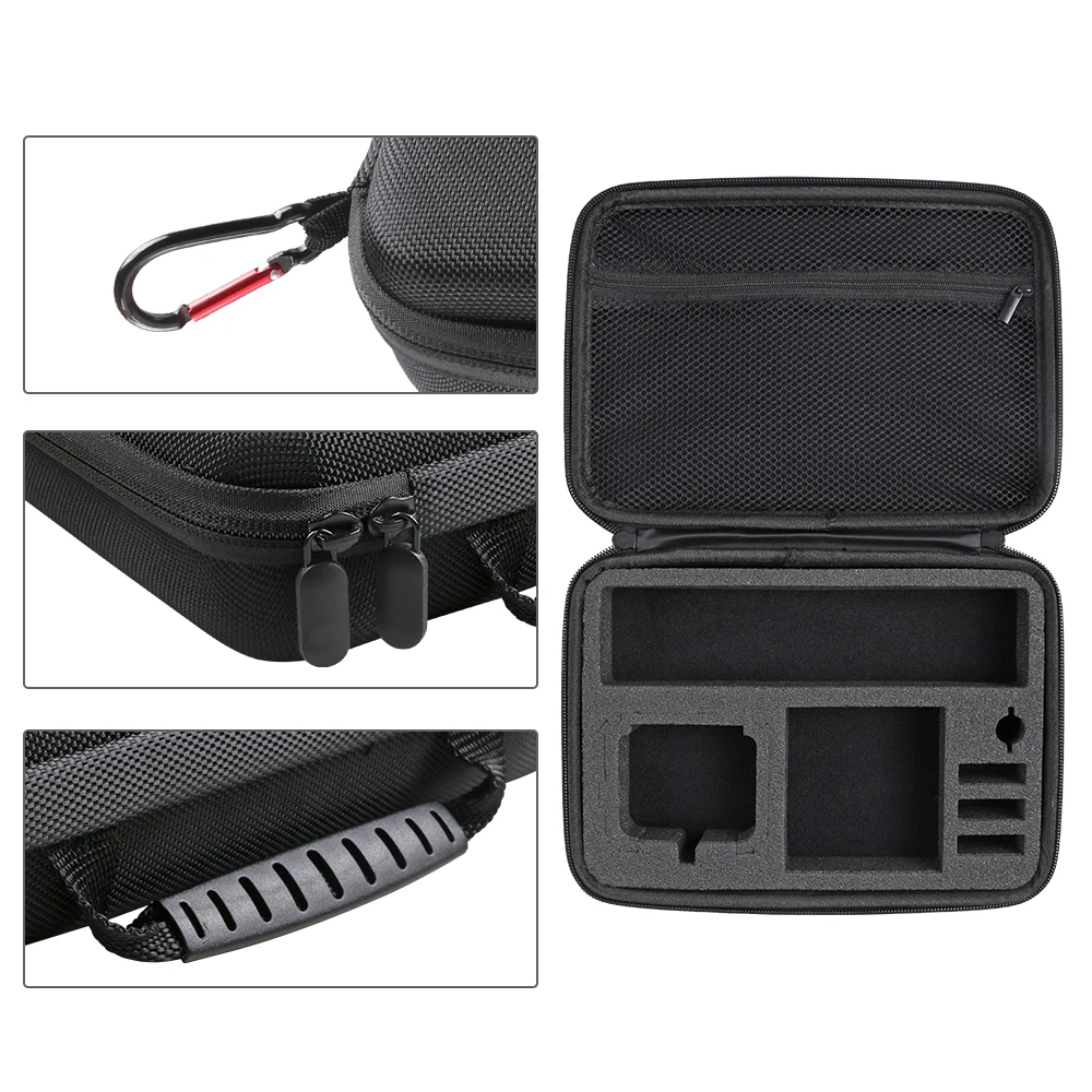 
SUREWO Medium Carrying Case Compatible with GoPro Hero 7 6 5 Black,APEMAN/AKASO/DJI Omso Action and More 