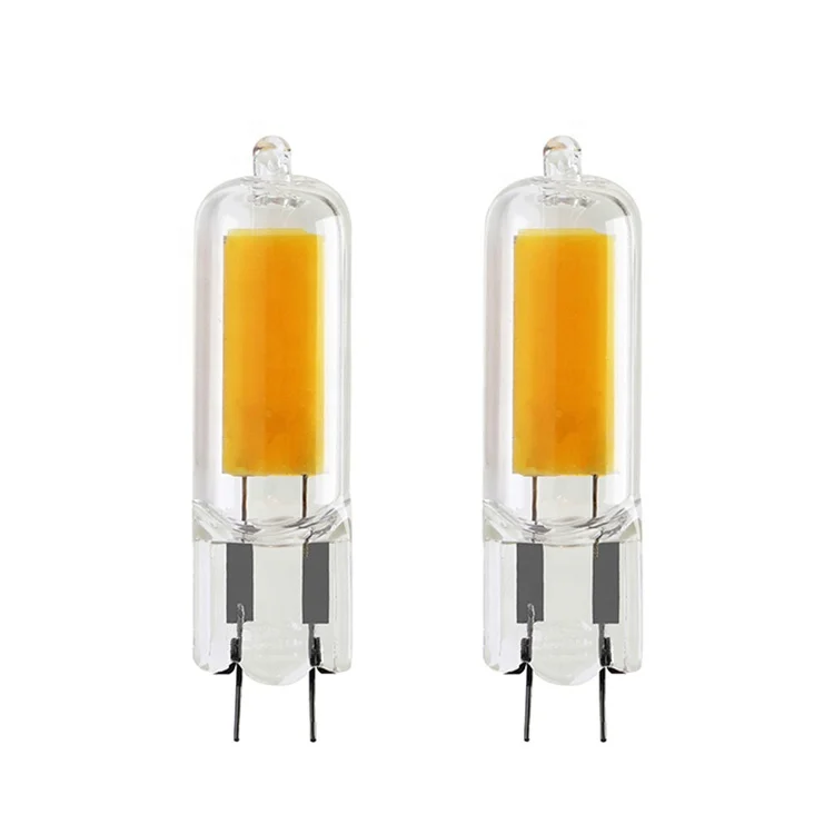 Mini G4 COB LED Bulb 1.5 Watt Bi-Pin Base 12V AC/DC 2700K Warm White 15W LED Halogen Replacement