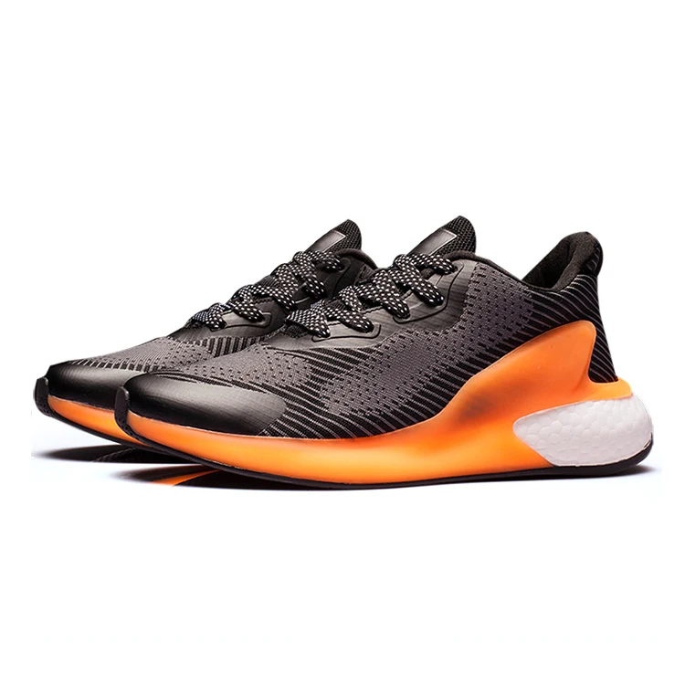 

Hot Sale Air Cushion Running Height-increasing Sport Black Sneakers Shoes Men