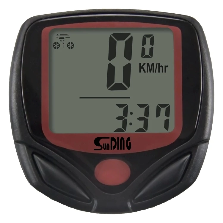 

Bicycle Computer,Bike digital Speedometer,cycling Odometer cyling Stopwatch Waterproof Cycle Bike Computer Bike speed meter, Black