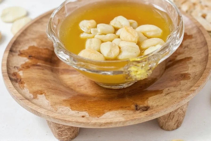Close-up of green cardamom pods being crushed for homemade cardamom syrup preparation