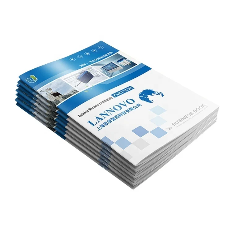 
Custom Printed A4/A5 Soft Cover Color Product Catalogue Printing 