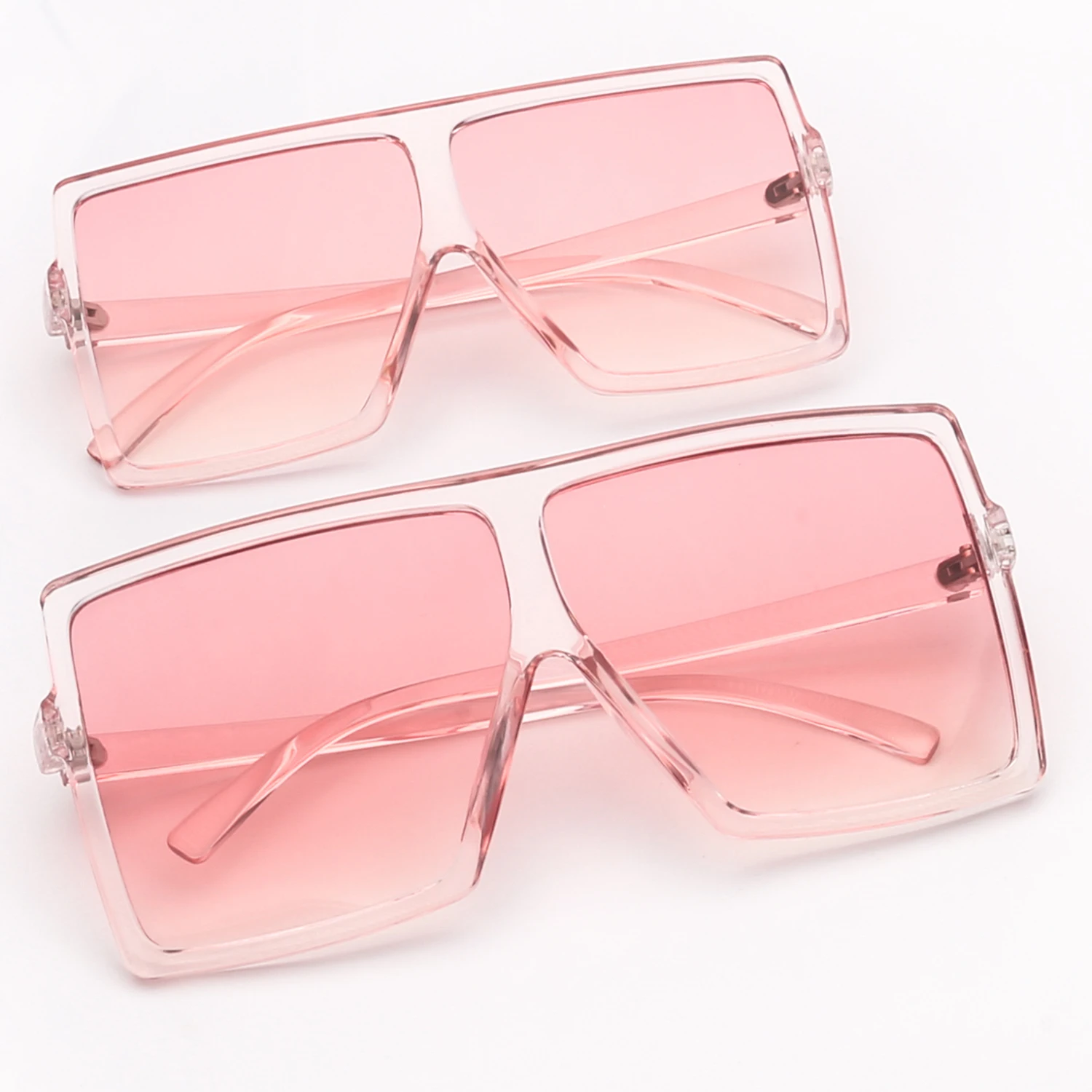 

CASSBOJUE 2020 Women Kids Fashion Luxury Square Shades Sunglasses For Mommy And Me