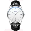 Shenzhen luxury watch oem date windows unisex couple wristwatch modern simple minimalist watches men