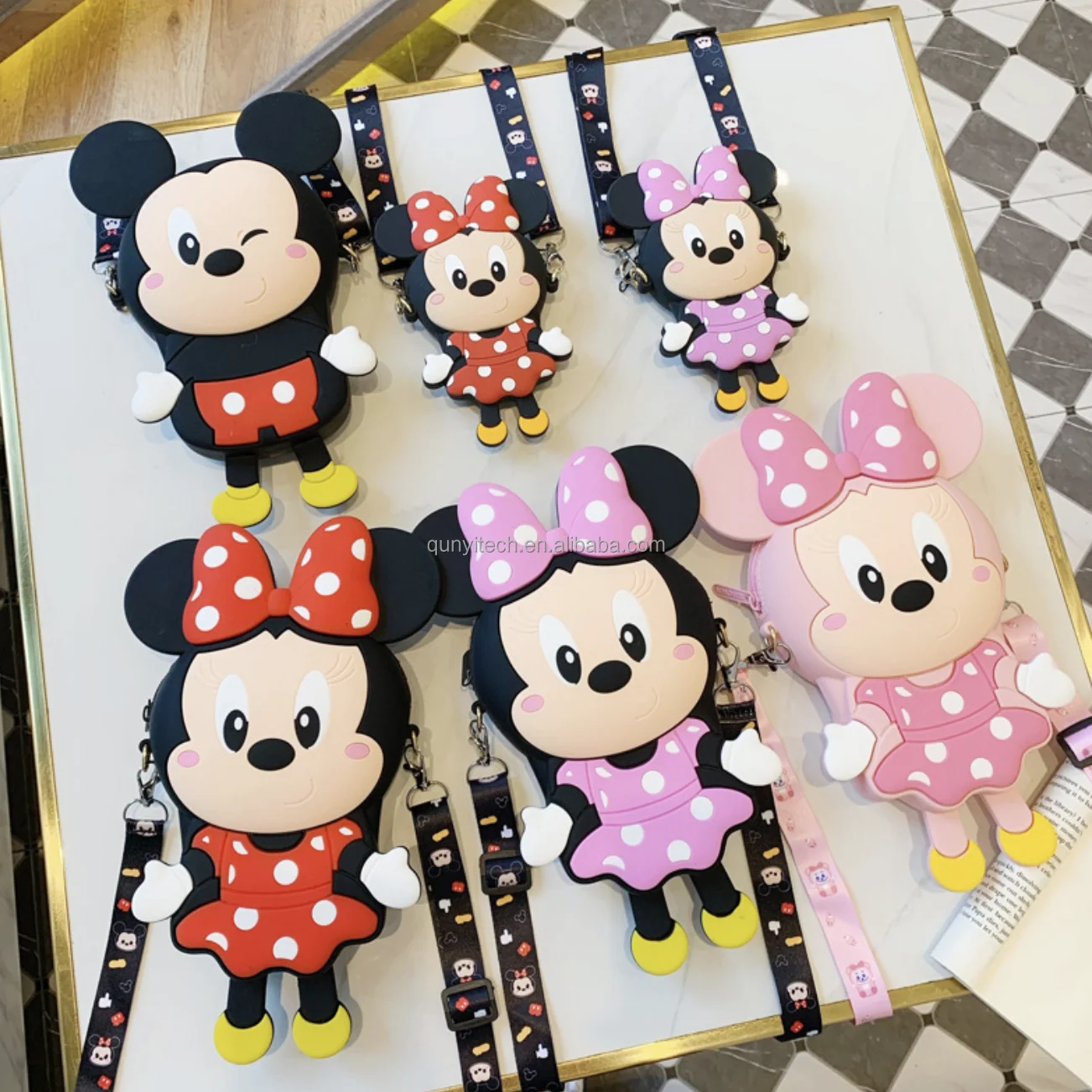 

Children's Day Gift Kawaii Fashion Girls Mini Money Bag Lovely Cute Cartoon Pouch Women Small Wallet Soft Silicone Coin Purse, Colorful