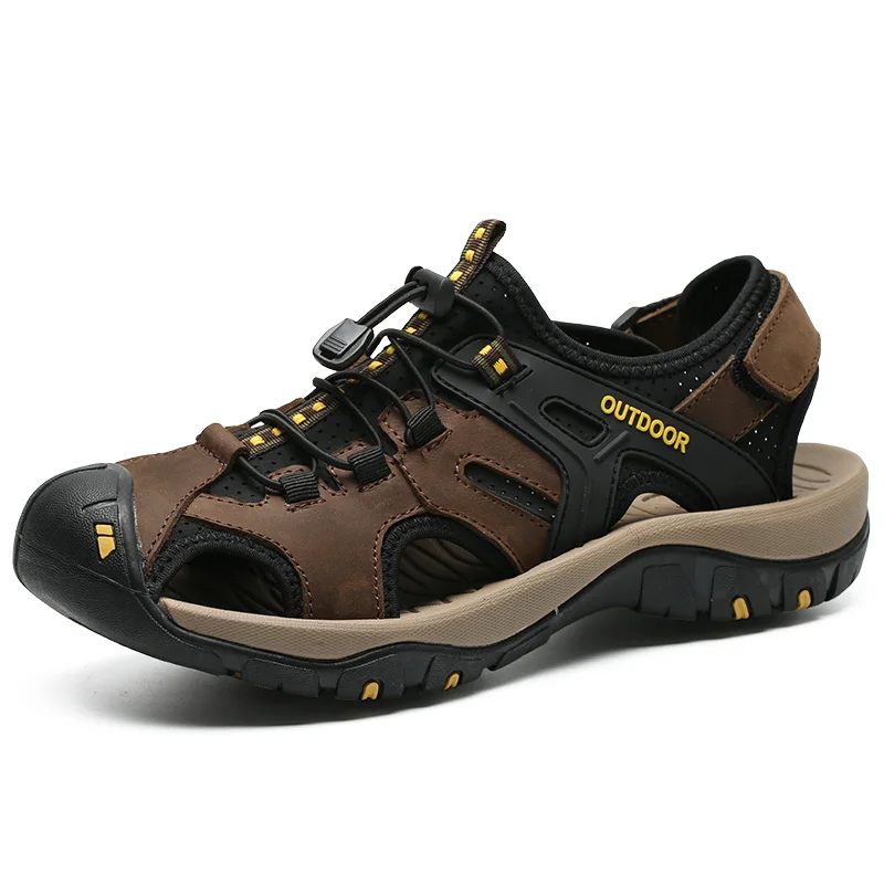 

Factory directly sales cheap outdoor sport genuine leather sandal