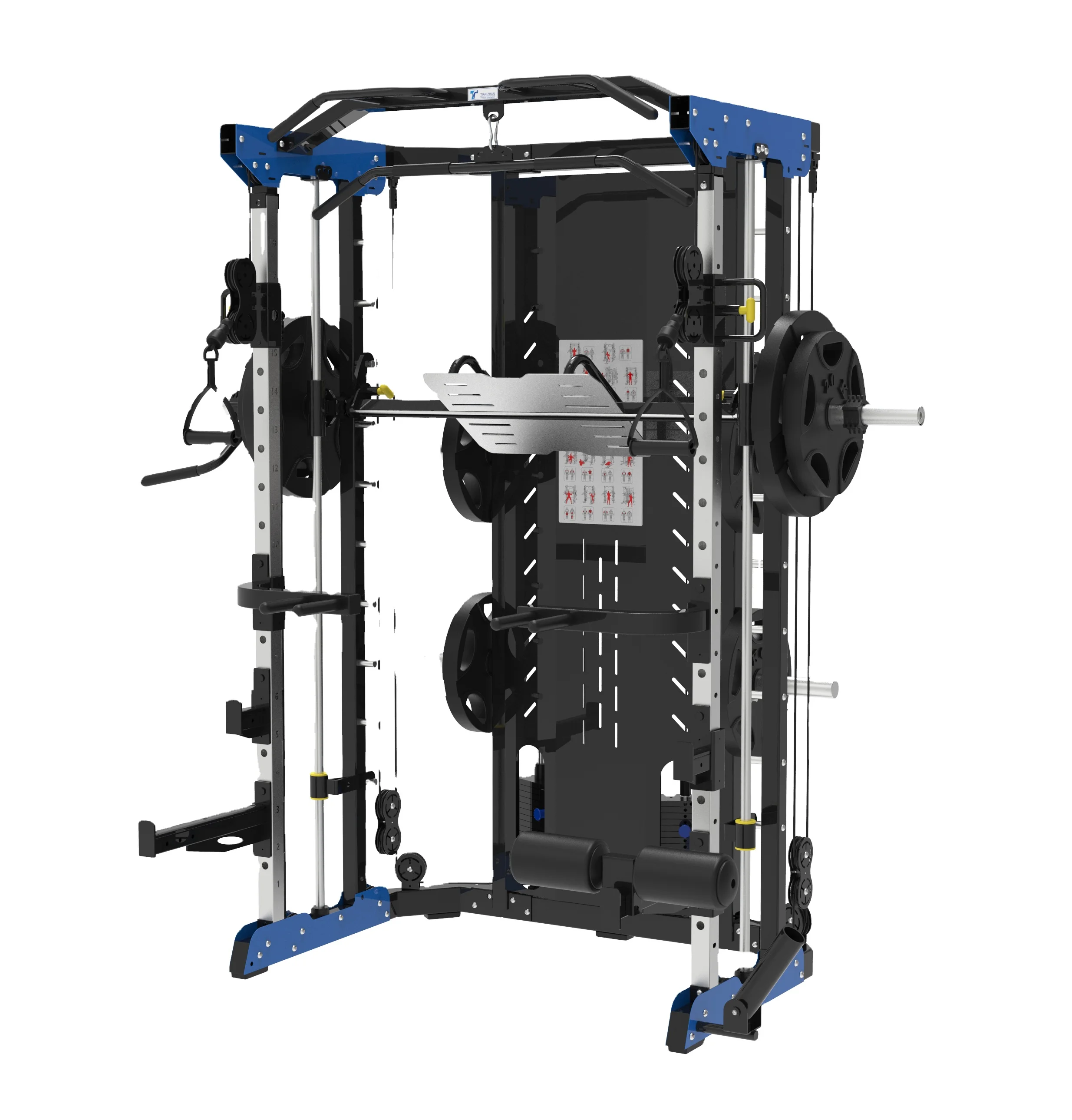 

Wholesale Gym equipment Multi Function smith machine in Home Gym bodybuilding Fitness, Optional