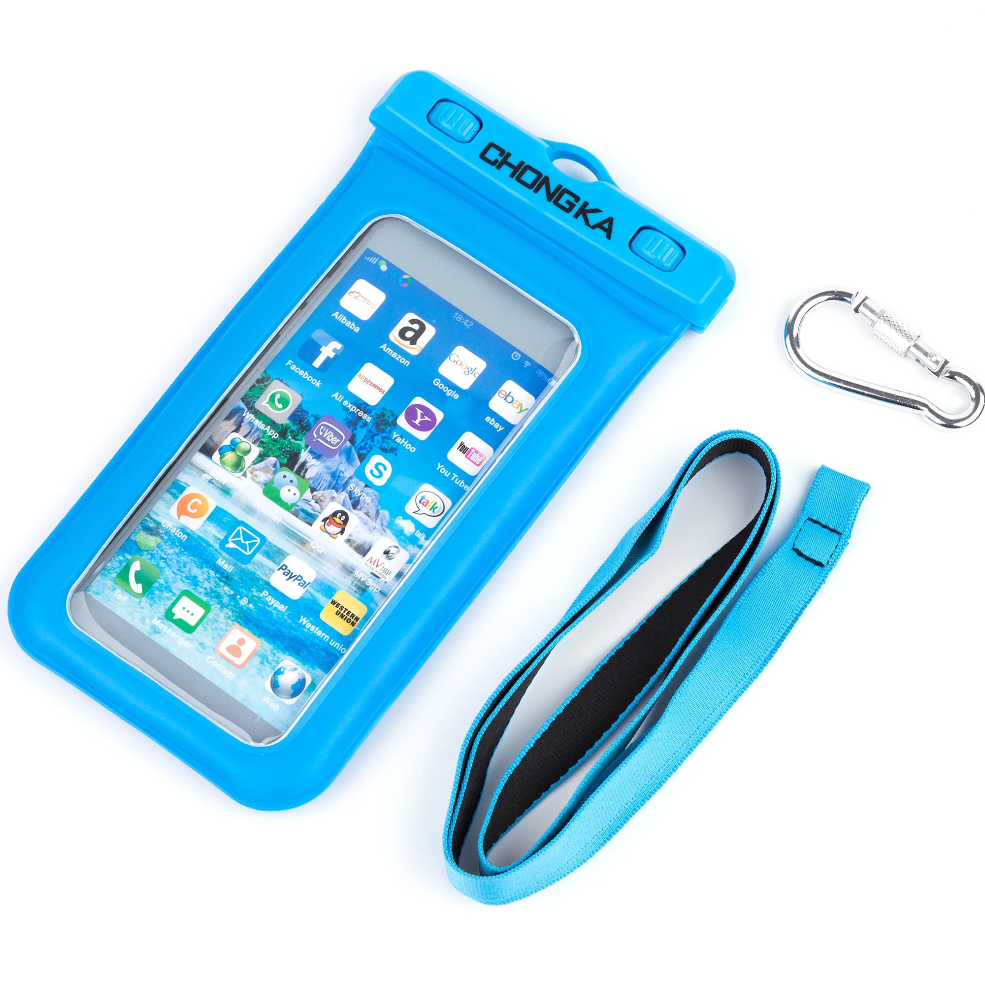 

OEM Floating Waterproof Mobile Phone Bag For Travel Swimming Beach