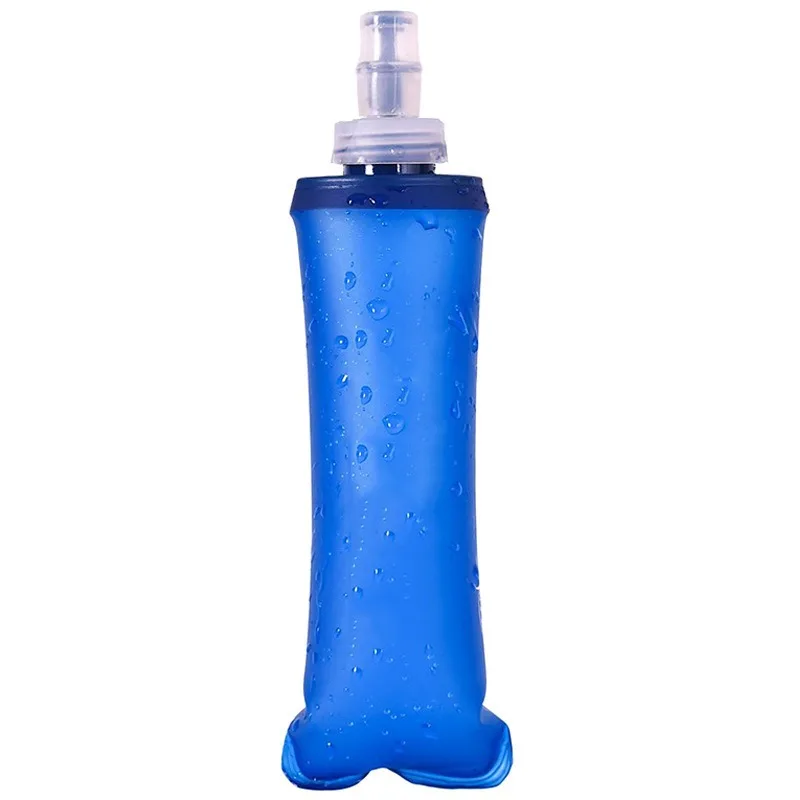 Sinodiving Custom Color Portable Soft Flask TPU Outdoor Sport 250ml Running Flask for Easier Hydration While Run Water Bottle