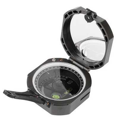 

M2 antique military prismatic compass