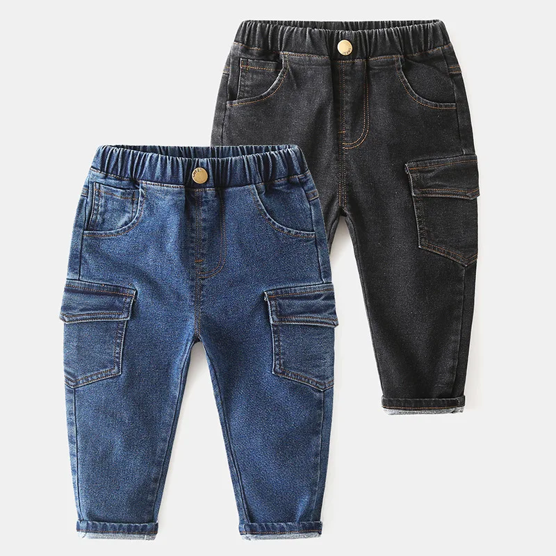 Wholesale Designer Clothing For Kids Boy Jeans 2019 Trousers Cotton ...