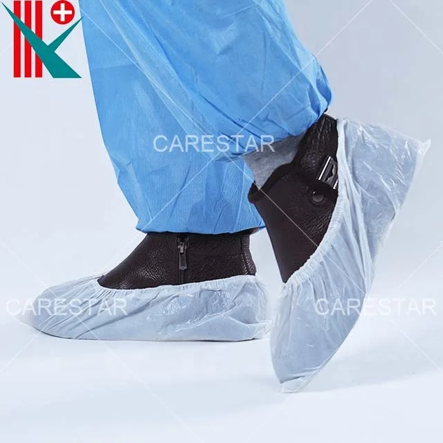 
Disposable PE Shoe Cover, Made by Machine 