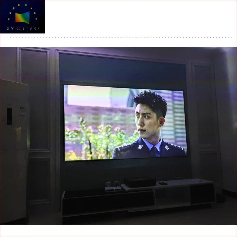 

100inch xyscreen 4K alr pet material with thin frame