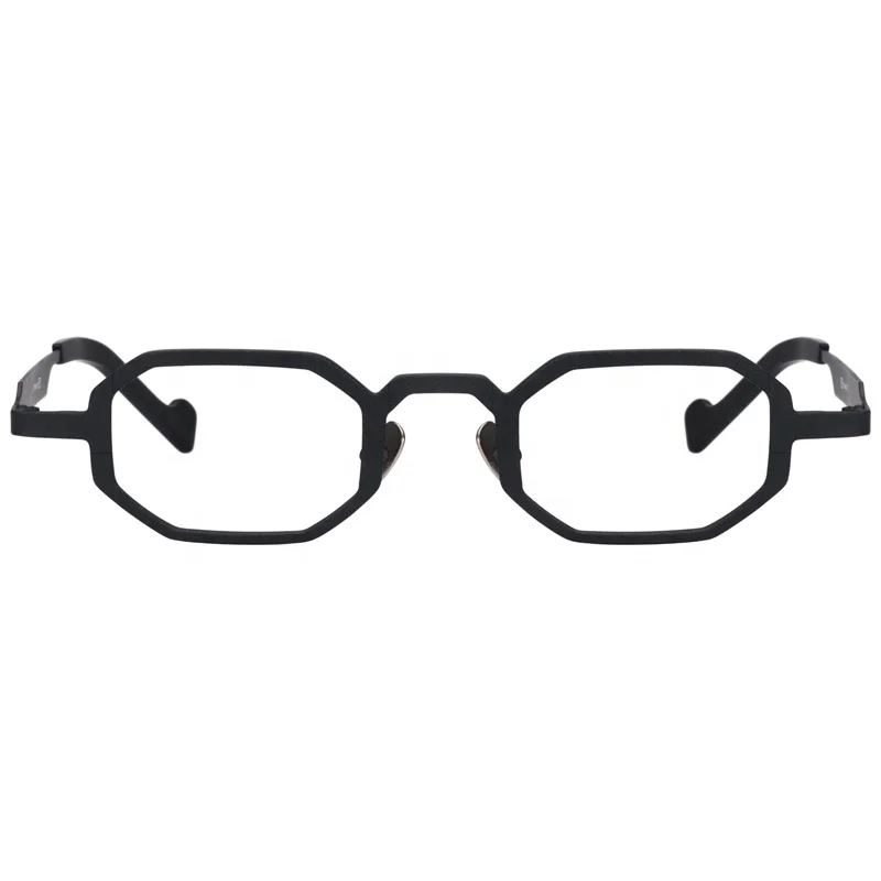 

Fashion Retro Unique Design Top Quality Titanium Women Men Optical Glasses Frame