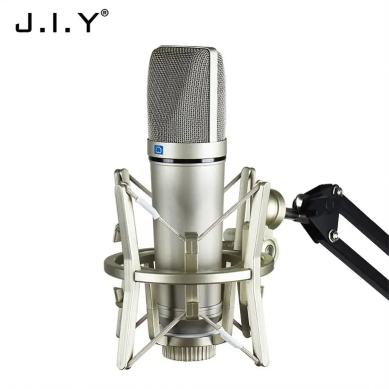 

U87 Network Monitor Recording Microphone Cardioid Professional Condenser Microphone For Hot Selling Usb Home, Champagne