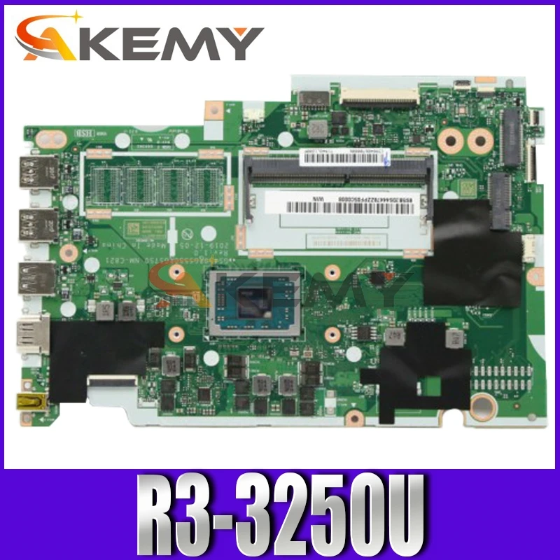 

For IdeaPad 3 15ADA05 laptop motherboard GS450 & GS550 & GS750 NM-C821 motherboard with CPU R3-3250U 0G 100% test