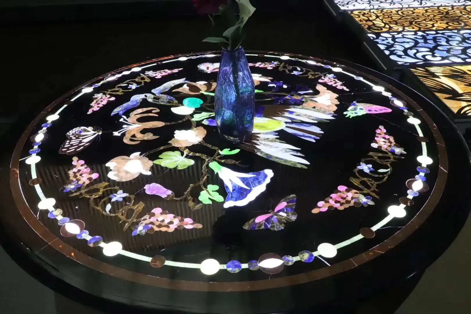 New Design LED Edge-Lit Light with Stone Photoelectric Panel