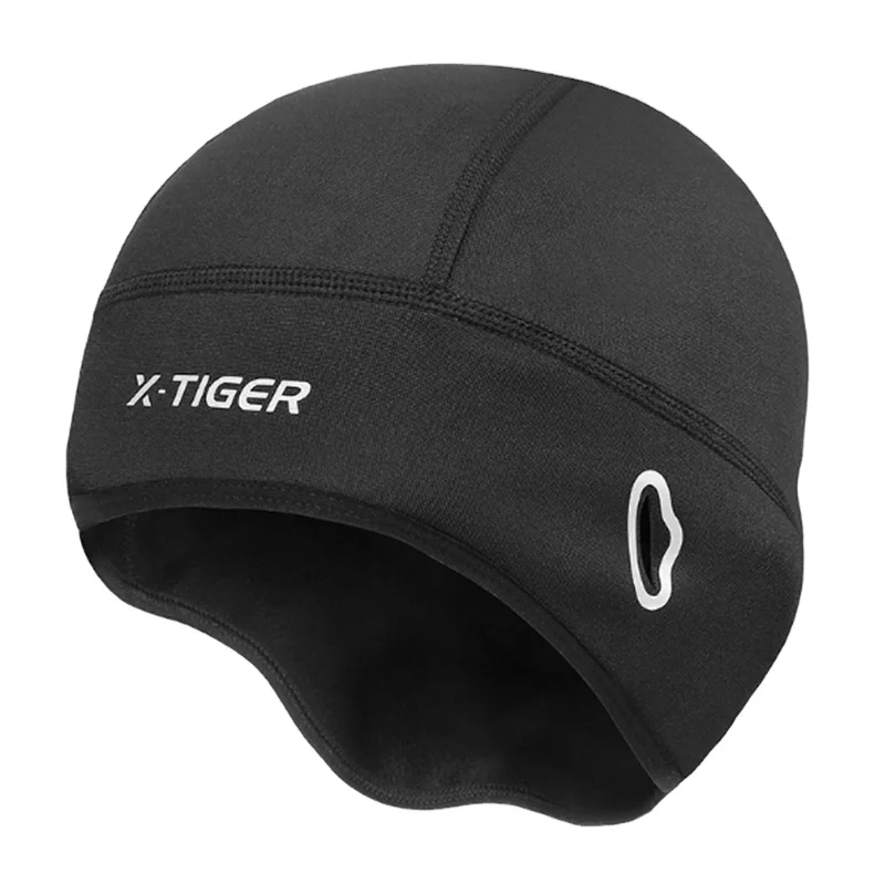 

Fast Delivery Ear Lengthen Design Waterproof Windproof Rubber Band Delicate Stitching Winter Mens Hat, Black
