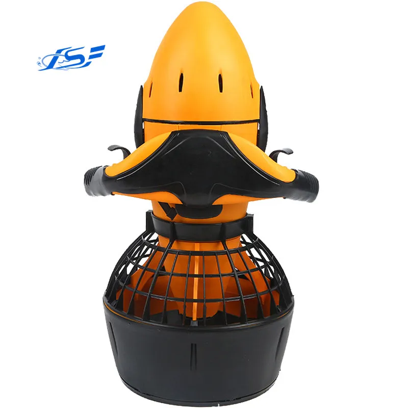 

Professional 300W or 500W electric 30M underwater propeller sea scooter, Orange