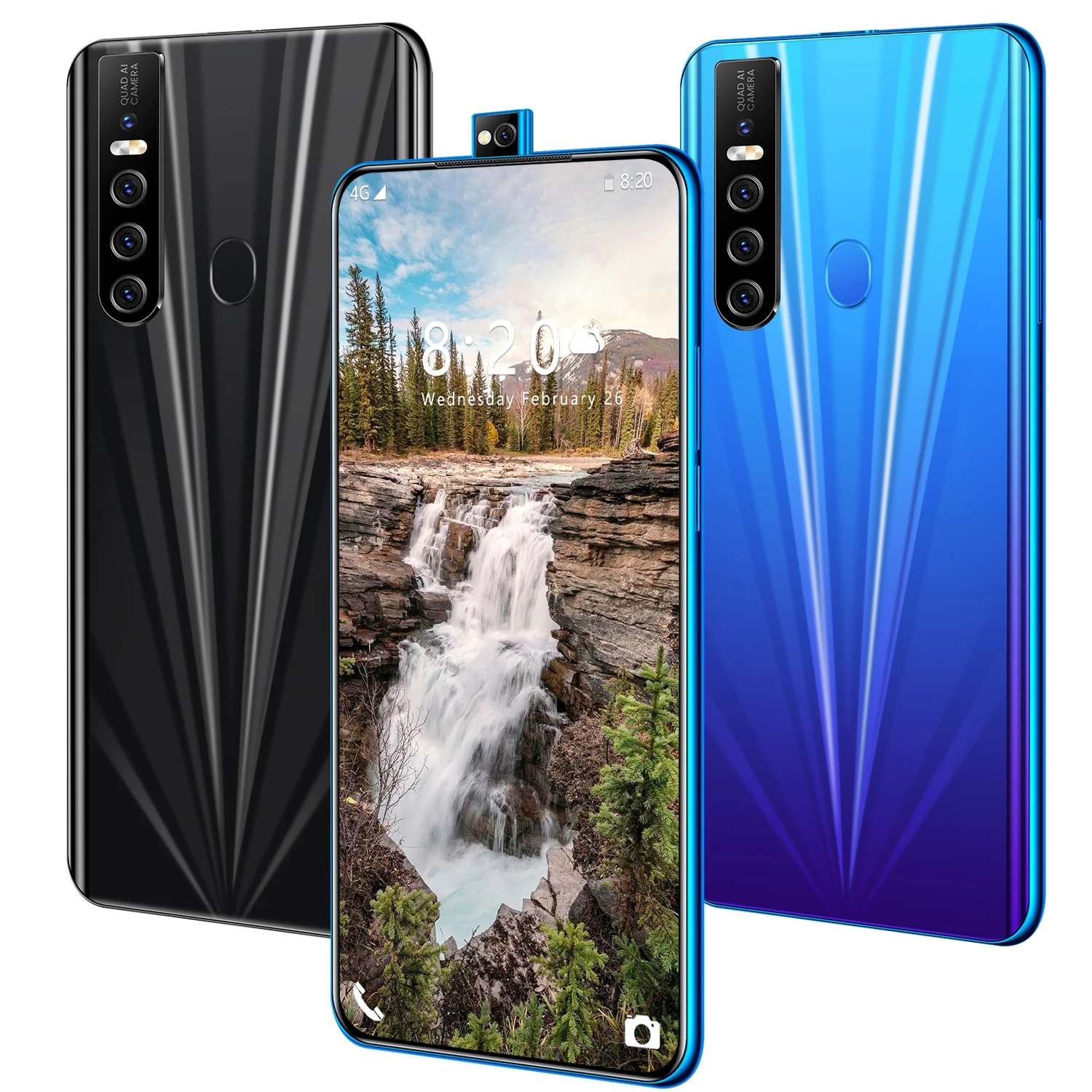 

HOT SALE Pop-up Camera Mobile Phone 4G 6.7 inch Full screen