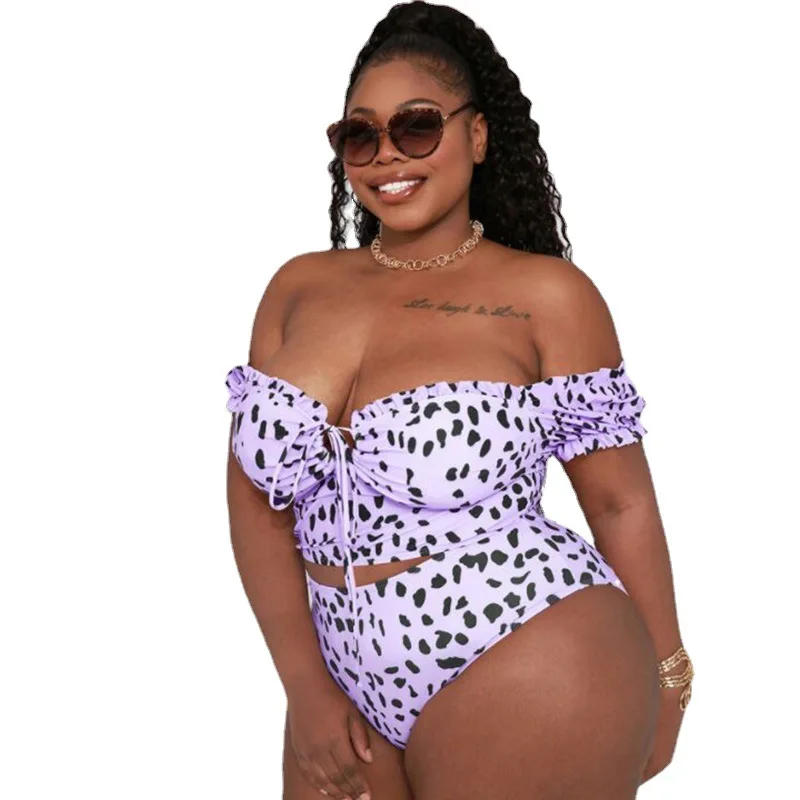 

Sexy Fat Female Bikinis Plus Size Bathing Suits For Women Swimwear