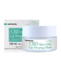 

Private Label Custom Moisturizing Exfoliator Nourishing Lip Care 500MG Hemp CBD Deep Repairing Hyadrating Lip Sleeping Mask