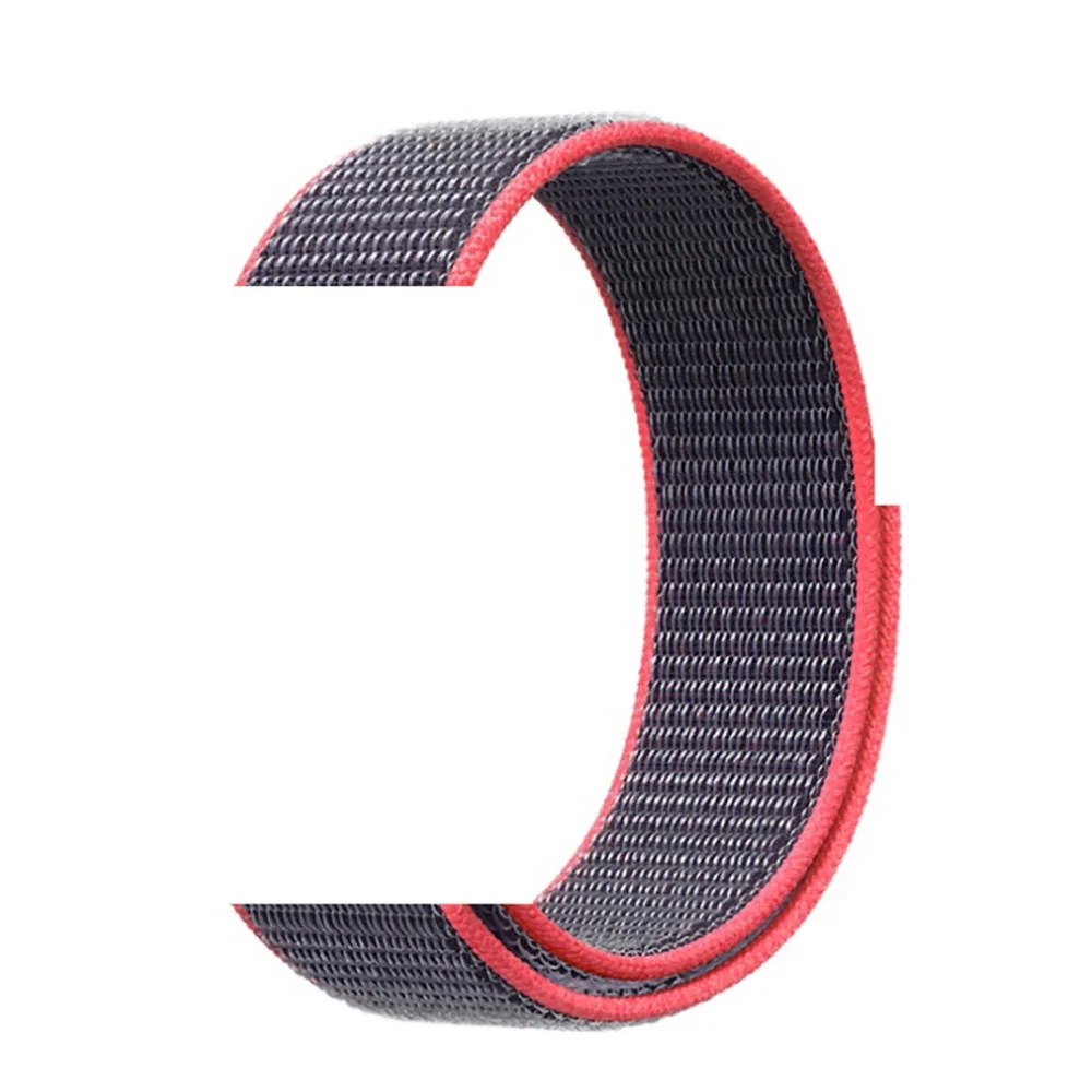 

ZTX Nylon Wristbands For T55 Watch Band 38/40mm 42/44mm,Woven Nylon Sport Loop Replacement Strap For T500 Series 5 4 3 2, 71 colors