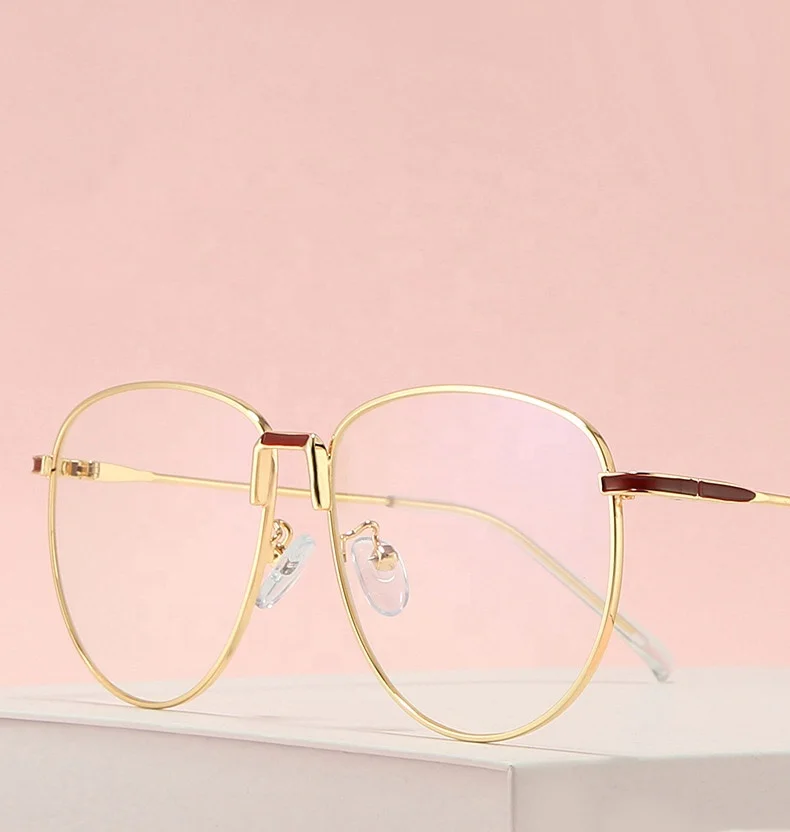 

2022 2021 Hot Selling Wholesale Cheap Glasses Metal Optical Women Men Fashion Trendy Eyewear Eyeglasses Frames