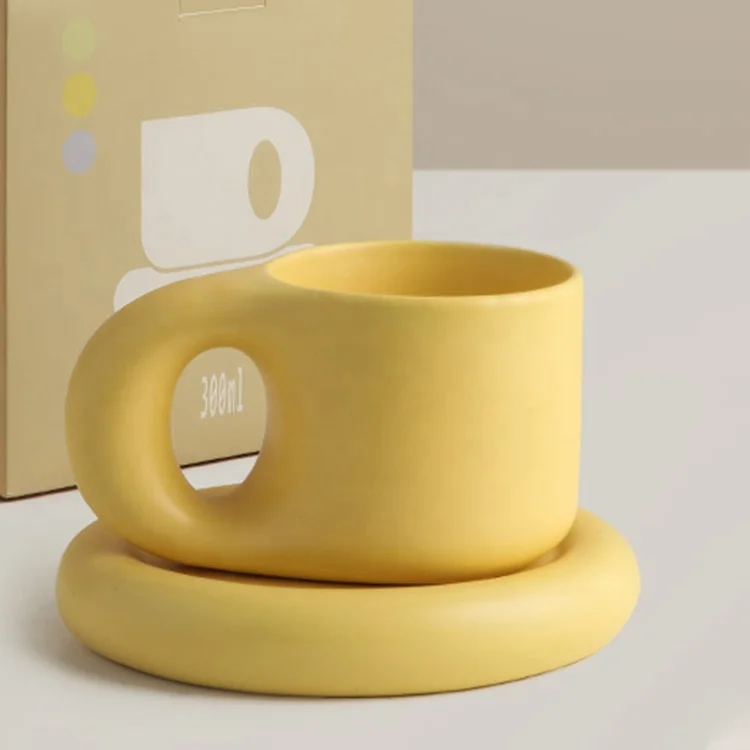 

European style amazon top seller unicorn cute coffee mug, Colorful