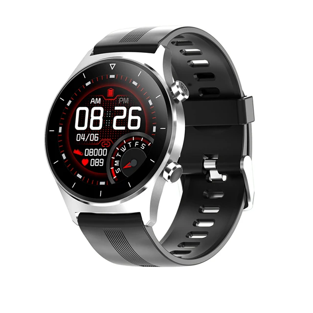 

Dropshipping Smart Watch E13 Men Sports SmartWatch GPS Support Pedometer Round Screen Bluet00th Wristwatch for IOS Huawei PK GT2