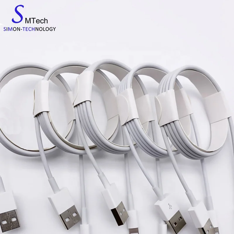 

100% Tested 8 Pin USB Data Sync Cable 1M Charger Fast Charging Cord For iPhone 6 6S Plus 7 7Plus For iPad 4, White;red;black;etc.