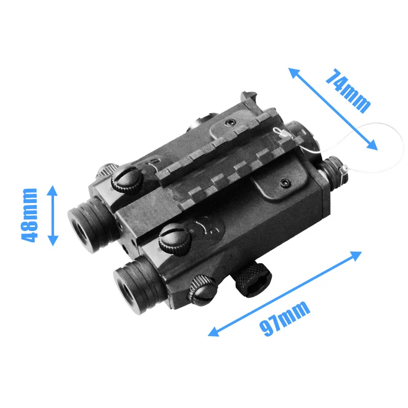 

2L1-GIR Aluminum Low Profile Green and IR Dual Gun Laser Sight Scope for Hunting Picatinny Rail