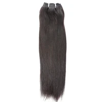 

factory price machine made weft bundles silk straight brazilian hair virgin cuticle aligned hair