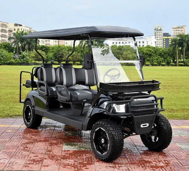 Wholesale Powerful Plugin Electric Vehicle 4 Seater Golf Cart With