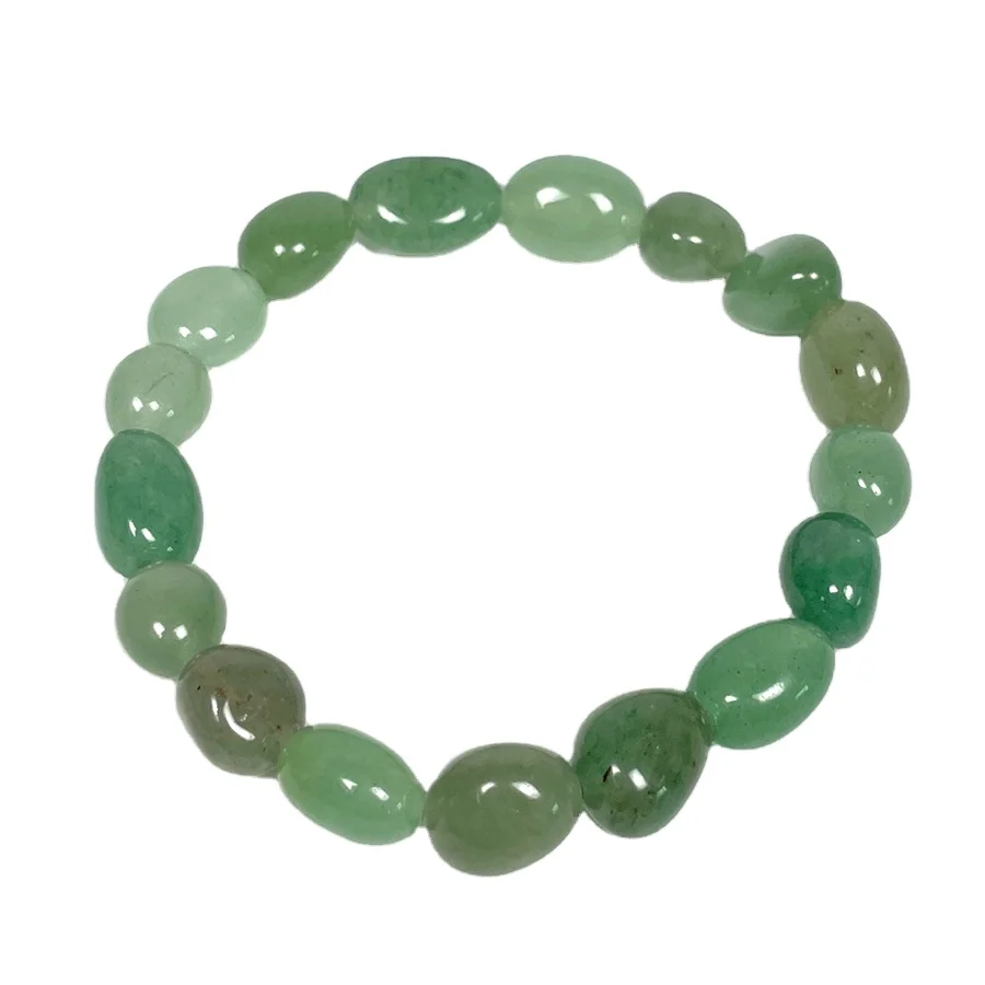 

Healing Crystal Natural  Green Aventurine Wholesale for Jewelry Tumbled Nugget Bracelet Making