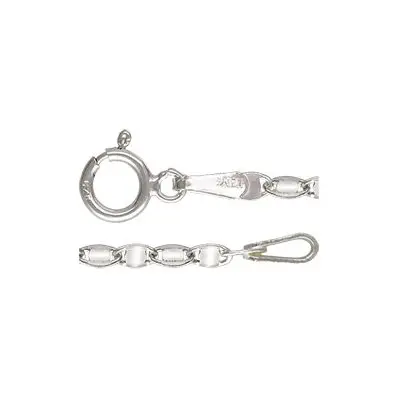 Fashion Anti Tarnish Mariner Necklaces Finished Chain Women S925 Sterling Silver Disc Chokers