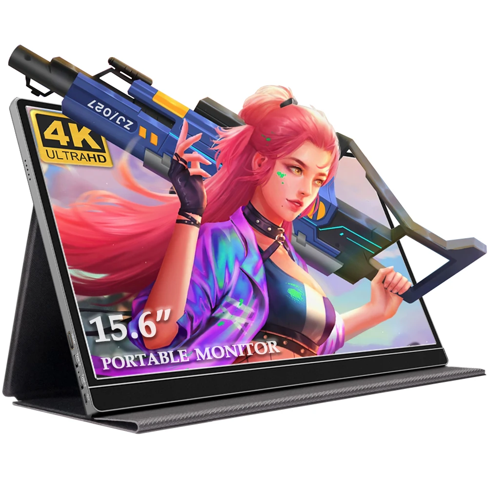 

Cheap Game Computer Pc Casing Speaker Portable UItra Slim Ips Gaming Monitor With Hd-mi Type C