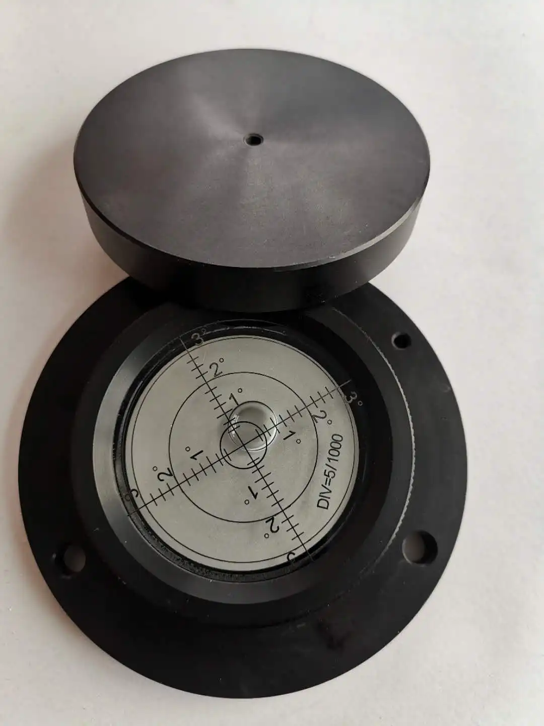 50 x17mm Diameter Disc Bubble Spirit Level Round Circle Circular Measure T ZT 