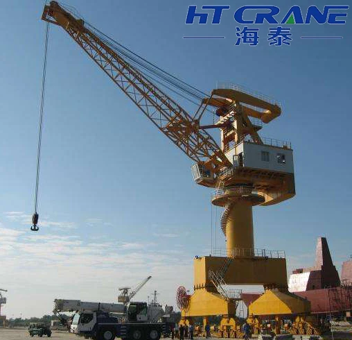 
Dockyard single arm portal crane 