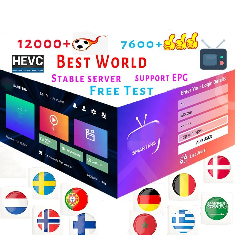 

Premium Spain Portugal Iran IPTV Subscription with Adult XXX DAZN LaLiga Movistar Eurosport IPTV Smarters Pro M3u Code Enigma2